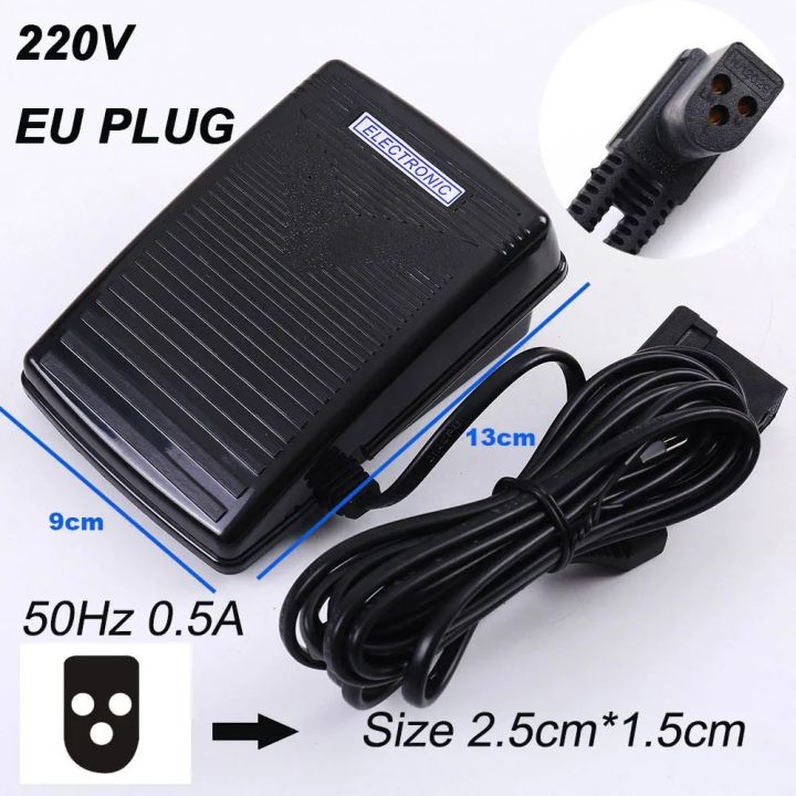 Sewing%20Machine%20Foot%20Pedal%20Speed%20Adjustor%20Controller%20Motor%20Part%20Control%20Switch%20PowerCord%20Electronic%20For%20Brother%20Singer%20-%20Image%207