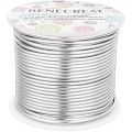 12 Gauge 100FT Silver Aluminum Wire Anodized Jewelry Craft Wire Beading Floral Making Bendable Metal Wire. 