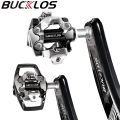BUCKLOS Mountain Bike Pedals Self-locking MTB Pedal for SHIMANO SPD M8100 M8020 Foot Platform Durable MTB Clip Pedals with Cleat. 
