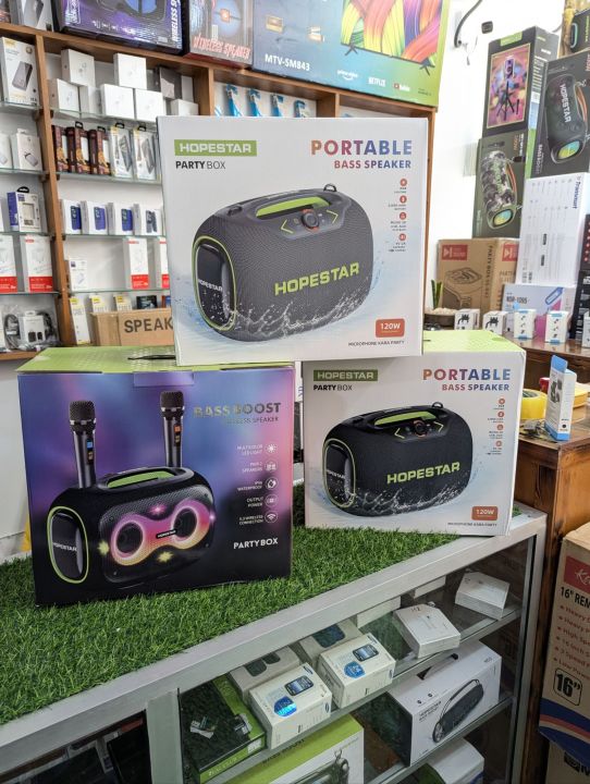 Hopestar%20Partybox%20High%20Power%20Party%20Speakers%20with%20dual%20mic%20and%20stand%20-%20Image%208