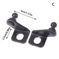 1Pair Universal Car Ball Stud Gas Shock Struts Mounting Bracket for Gas Spring Struts Lift Support Shock. 