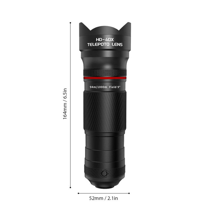 40X%20Zoom%20Lens%20with%20Tripod%20Phone%20Telephoto%20Lens%20Phone%20%20Phone%20Camera%20Lens%20for%20Hiking%20Camping%20Wildlife%20Observation%20Moon%20-%20Image%206