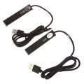 1Pc  5/10W Mini Aquarium Heater USB Charging For Small Fish Tank Heater Energy Saving Over Temperature Protection Accessories. 