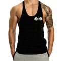 Men's Athletic Stringer Tank, Slim - Fit Gym Vest, Tailored for Bodybuilders & Workout Enthusiasts Pursuing Muscle Definition. 