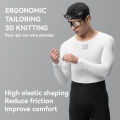 ROCKBROS Men Cycling Long Sleeves T-shirts Summer Spring Breathable Quick Dry Anti-sweat Cycling Bike Underwear Base Shirt. 