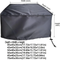 Waterproof Universal Printer Dust Cover - Durable, Water-Resistant, and Easy to Clean Accessory for Home and Office Use. 