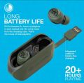 JLab Go Air Pop True Wireless Bluetooth Earbuds with Charging Case, IPX4 Sweat Resistance, Bluetooth 5.1, 3 EQ Sound Settings. 
