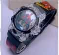 Spiderman Multicolored Digital Glowing Light Wrist Watch for Boys and Girls Spider-Man Digital Glow and Disco light ,12 second Glowing LED light Watch Product Characters Dispatched as per Availability Band Material: Silicon 3 Button : 1 for glowing led an. 