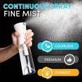 2Pcs High Pressure Spray Bottles Refillable 200ml Bottles Continuous Mist Watering Can Automatic Salon Barber Water Sprayer-liu. 
