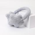 Fashion Autumn Winter Star Fluffy Earmuffs Cute Plush Solid Color Ear Muffs Cold Protection Women Ear Cover Keep Warm.