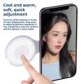 Mobile phone magnetic filling light selfie beauty light Mobile phone filling light portable mini magnetic bracket. 