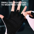 GTUBIKE 1 Pair Women Men Half Finger Adjustable Breathable Sports Gloves for Weightlifting Dumbbell Cycling Fitness Training. 