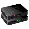 1x2 4K HDMI Splitter - 1 Input 2 Output Video Distributor for Dual Monitor, PC,Projector,Laptop,4K@60Hz HD Amplifier Switch Box.