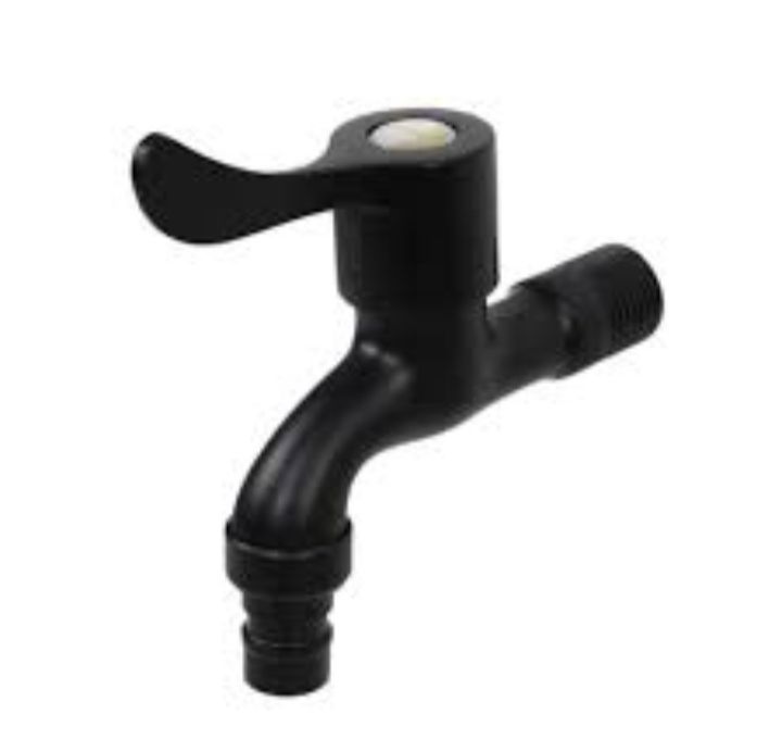 BIB COCK BLACK COLOUR STAINLESS STEEL