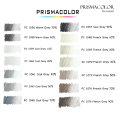 Waterproof Wooden Colored Pencils, Soft and Smooth, Prismacolor Premier Soft Core, Sold Individually (Gray Group). 