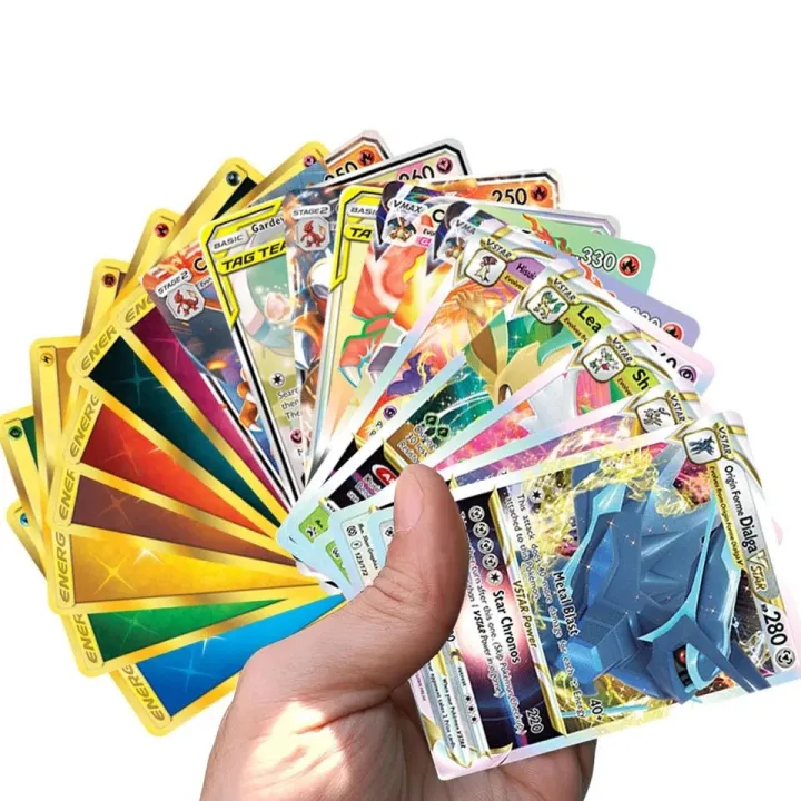 Pokemon%20Cards%20Charizard%20Pikachu%20Vmax%20GX%20MEGA%20Vstar%20Pokmo%20Letters%20Kids%20Gift%20Game%20Collection%20Card%20ESPANOL%20Toy%20Holo%20Rainbow%20-%20Image%204