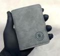 Premium Grain-Textured PU Leather Ultra-Slim Bifold with Quick-Access Card Slots Wallet for Men - Compact Gentleman Purse. 