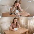 Instant Photo Printer Case for Fujifilm for Instax Mini Link 3 Smartphone Printer, Portable Printer Storage, Mesh Pocket for Min. 