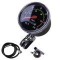 Waterproof Bicycle Speedometer Analog Mechanical Odometer With Hardware Cycling Stopwatch For General 26/27.5/28/29 Inch Bicycle. 