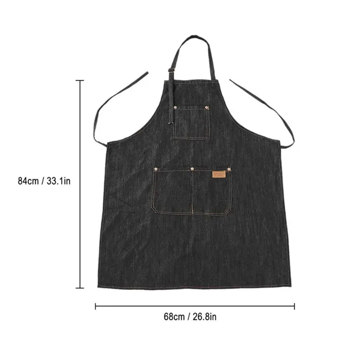 Denim%20Apron%20Salon%20Working%20Clothes%20Barber%20Cloth%20Kitchen%20Cooking%20Grill%20Restaurant%20Bar%20Shop%20Cafes%20Baking%20Beauty%20Nails%20Uniform%20-%20Image%206
