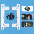 2.5/3.5inch To 12cm Fan Position Adapter Bracket Case Internal Hard Disk Position Expansion Bracket Chassis Accessories. 
