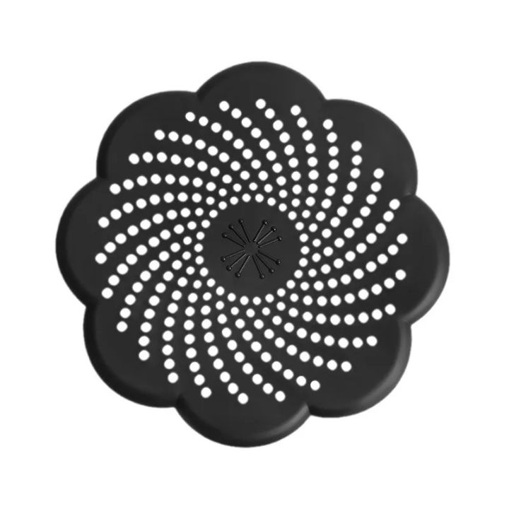 Flower%20Shape%20Silicone%20Floor%20Drain%20Cover%20Mesh%20Sink%20Strainer%20Anti-blocking%20Hair%20Clean%20Up%20Waste%20Catcher%20Kitchen%20Bathroom%20Accessory%20-%20Image%204