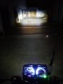 Projector Bike Headlight With Dolphin Flash Light For Honda CG-125 & CD-70 Motorcycles. 