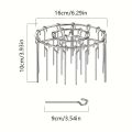 Air Fryer Specialized Barbecue Grill Stainless Steel Barbecue Grill Barbecue Skewers Accessories for Electric Air Fryers. 