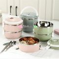 Lunch Box 2 Tier Insulated Tiffin Box with Vaccum Seal. 