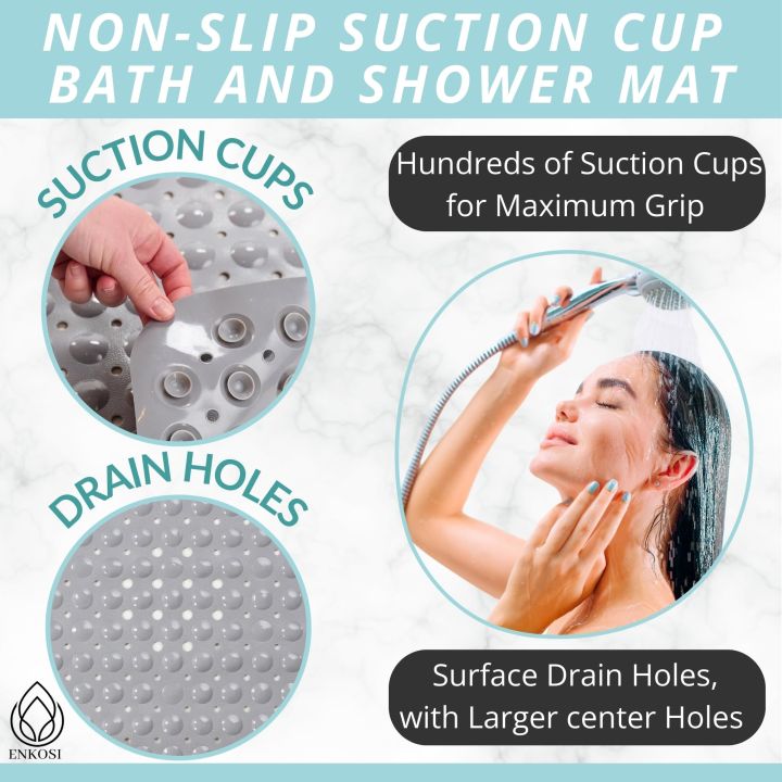 Bath%20Tub%20and%20Shower%20Mats%20Non%20Slip%20Bath%20Mat,%20Non%20Slip%2040%20x%2016%20Inch%20Extra%20Large%20Bathtub%20Mat,%20Machine%20Washable%20Bathmat%20with%20Drain%20-%20Image%204