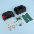 【F】Power Tools Case BMS 21V Battery Storage Box For Wireless Electric Angle Grinder Cutting 18650 Battery Case Without Battery. 