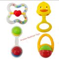 New Born Baby Cute  Rattle Gift Toy 4 Pcs 1 pack , High Quality Baby Animal Style Soft Plastic Rattle Toy For kids, Best Gift New Born Baby.. 
