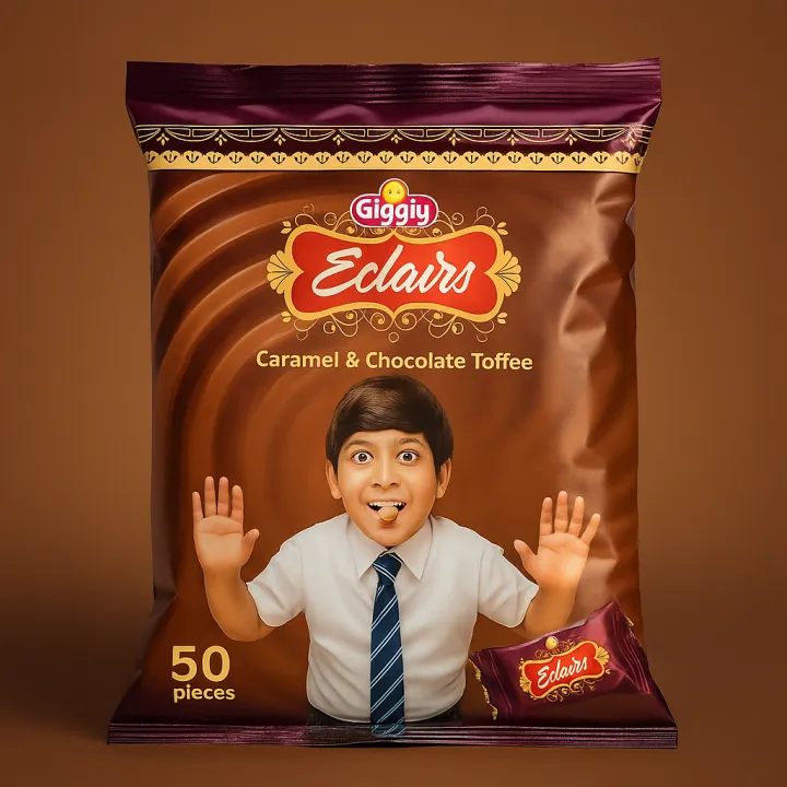 Eclair Caramel & Chocolate Toffee – Pack of 75 PCs | Rich & Creamy ...