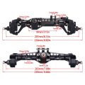 Machined Aluminum Front and Rear Portal Axle for 1/10 RC Crawler Vanquish VS4-10 Phoenix F10 LCG Chassis Upgrade Parts. 