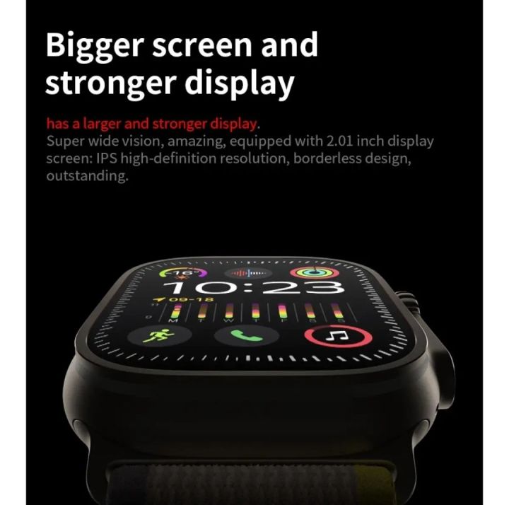 T10%20Ultra%202%20Smartwatch%202.09"%20IPS%20HD%20Screen%20Bluetooth%20Call%20Smart%20Watch%20Wireless%20Smart%20watch%20for%20men%20and%20women%20premium%20quality%20Smart%20watch%20-%20Image%203
