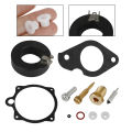 Areyourshop Carburetor Carb Rebuild Kit Fit for Yamaha Outboard 25HP 30HP 689-W0093-00 Motorcycle Accessories. 