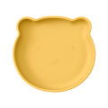 1PC Silicone Baby Dishes Suction Dining Plate Cartoon Bear Shape Baby Plates Eating Training Baby Food Storage Kids Tableware.