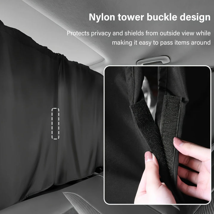 4pcs%20Car%20Privacy%20Curtain%20Set%20Window%20Shade%20Privacy%20Travel%20Nap%20Night%20Car%20Camping%20Detachable%20Simple%20Curtain%20-%20Image%206