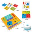 Wooden Face Changing Magic Cube Game Expressions Puzzle Building Blocks Face Change Rubiks Cube Game Puzzle Matching Educational Games for Kids. 