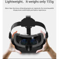 3D Virtual Reality VR Glasses For Phone Mobile Smartphones 7 Inch Headset Helmet Game Wirth Real Viar Goggles Cell Device Lenses. 