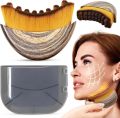 Lymphatic Contour Brush, Dry Face Brush, Lymphatic Drainage Massager for Sculpting Face, Chin, and Jaw, Reduce Swelling, Ergonomically Designed to Fit..