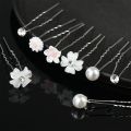 20pcs Bridal U-shaped Pin Metal Barrette Clip Hairpins Rhinestone Pearl Women Hair Accessories Wedding Hairstyle Design Tools. 