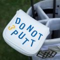 Funny PU Leather Embroidered Golf Putter Cover - Premium Golf Club Protector |Essential Golf Accessories for Men&Women with Prem. 