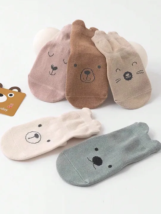 5%20Pairs%20of%20Baby%20Floor%20Socks%20for%20All%20Seasons%20Kidsren's%20Non-Slip%20Baby%20Toddler%20Socks%20Soft%20Bottom%20Indoor%20Cute%20Boys%20and%20Girls%20Socks%20-%20Image%205