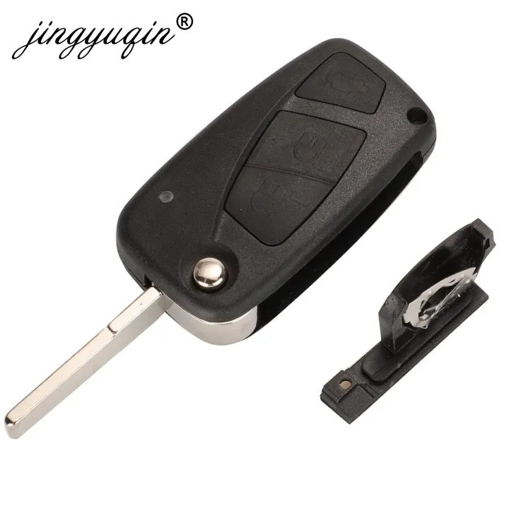 jingyuqin%20Flip%20Folding%20Remote%20Car%20Key%20Case%20Shell%20Cover%20Fob%20For%20FIAT%20Iveco%20Punto%20Ducato%20Stilo%20Panda%20Idea%20Doblo%20Bravo%202/3%20Buttons%20-%20Image%203