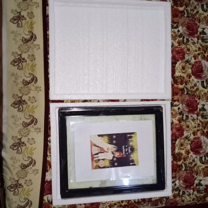 Photo frame packing customized sizes Thermopore safe Packaging