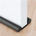 Windproof Seal Strip Draught Excluder Door Bottom Guard, Double Protector, Dust-proof, Soundproof, Energy-saving EVA Material, 95cm Size. 