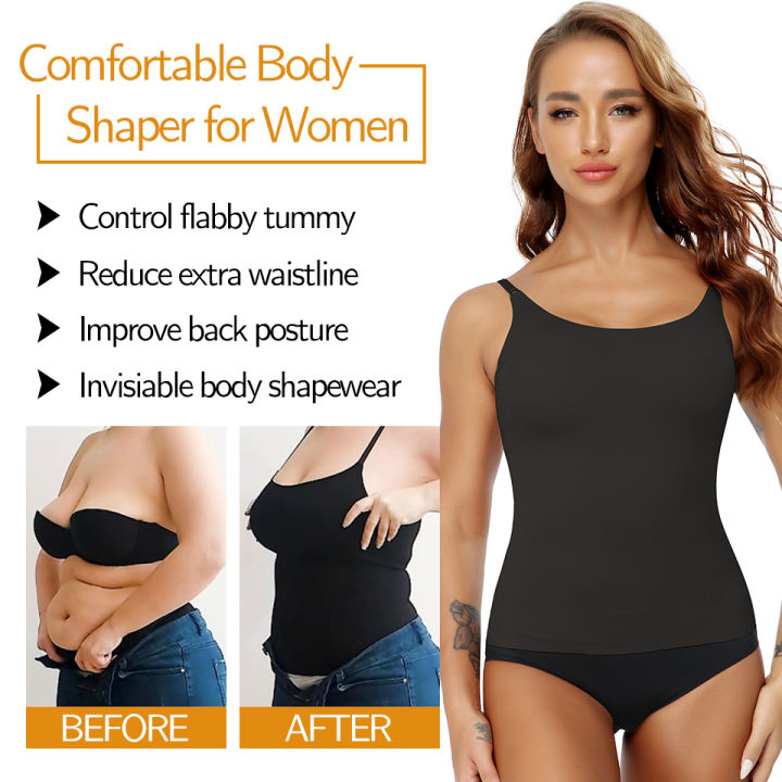 Women%20Tummy%20Control%20Shapewear%20Smooth%20Body%20Shaping%20Camisole%20Tank%20Tops%20Plus%20Size%20Slimming%20Underwear%20Seam-free%20Compression%20Shaper%20-%20Image%205