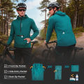 WOSAWE Men's Cycling Jacket Windbreaker Hooded Jacket Bike Wind Cutter Vest Windproof Short Winds Cycling Rainproof Jacket. 