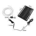 Solar Water Pump 12V Circulating Fish Pond Oxygen Submersible Pumps For Fish Tank Water Reservoir For Aquariums. 